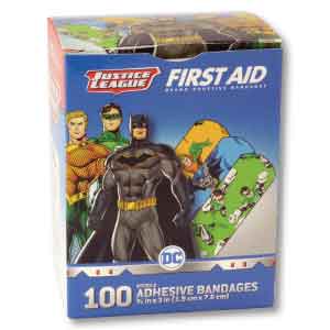 Justice League Bandages - Batman, Green Lantern, Aquaman