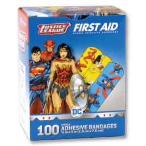 Justice League Bandages - Superman, Wonder Woman, Flash