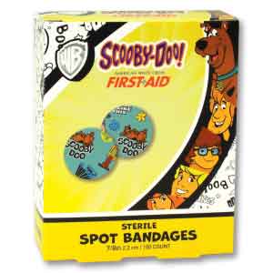 Scooby-Doo Spots Bandages