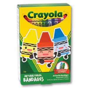 Crayola Crayon Shapes Bandages