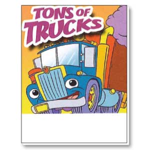Tons Of Trucks Coloring Books
