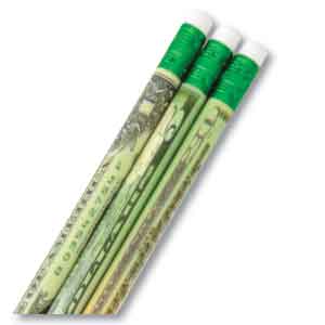 Big Bucks Pencils (48/Pack)
