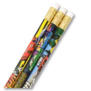 Motor Madness Glitz Pencils (48/pack)