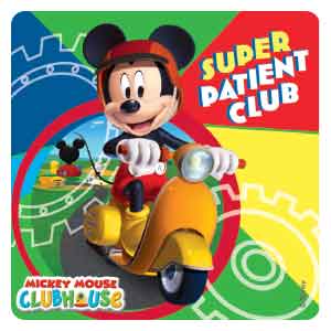 Mickey Super Patient Club Disney Stickers