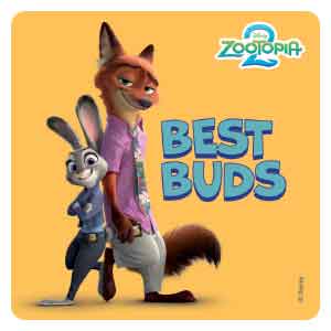 Zootopia 2 Disney Stickers