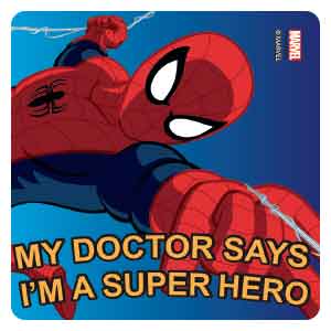 Spider-Man Strong 'n Healthy! Stickers