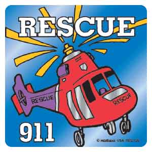 Rescue Team Vehicles - Foil Asst. Stickers