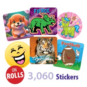 Super Sticker Sampler Rolls