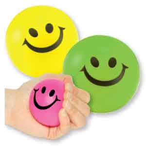 Smiley Squeeze Balls