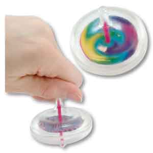 Tie Dye Spin Tops