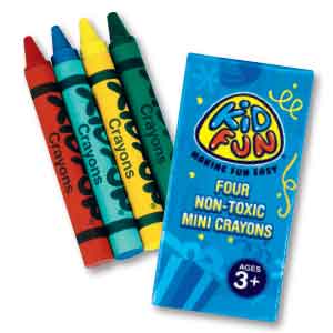 Mini Crayon 4-Packs