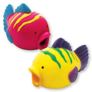 Tropical Fish Squirt Toys
