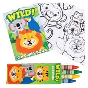 Wild Animal Coloring Activity Sets