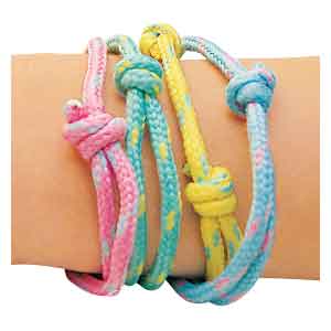Colorful Pastel Friendship Bracelets Toy Jewelry