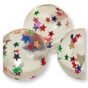 35mm Foil Star Balls