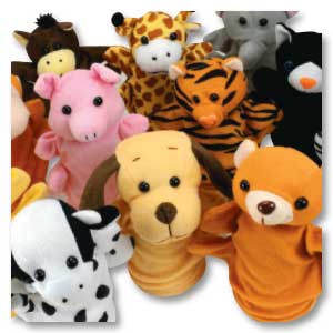 Plush Animal Hand Puppet Toys