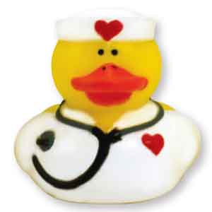 Nurse Rubber Ducky Squirt Toys