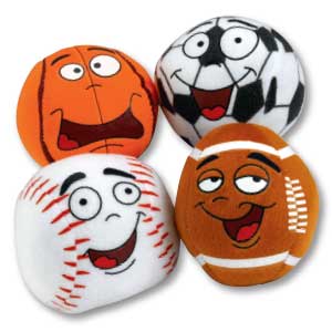 Plush Character Sports Balls Toys