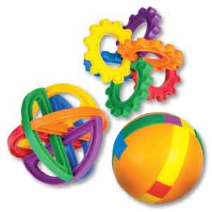 Colorful 3D Puzzle Balls