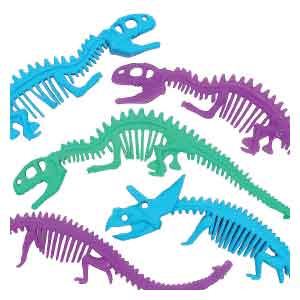 Stretchy Dinosaur Skeletons