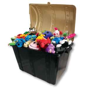 Plush-Filled Treasure Chest