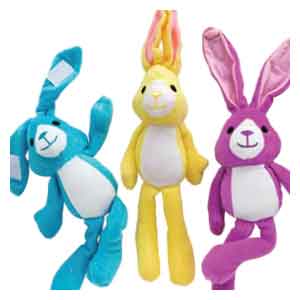 Plush Hanging Long Ear Bunnies