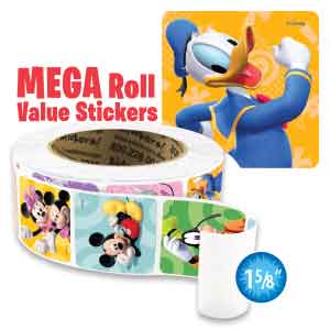 Mickey Mouse Clubhouse Mega Roll Value Stickers