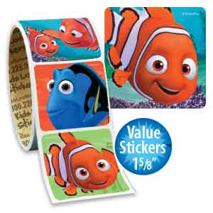 Finding Nemo Value Stickers - Roll