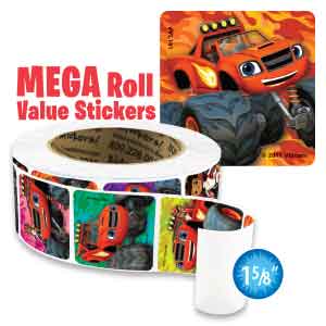 Blaze & The Monster Machines Mega Roll Value Stickers™