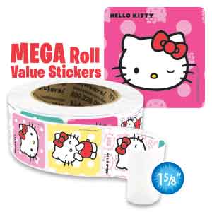 Hello Kitty Mega Roll Value Stickers™