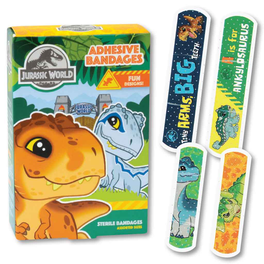 Jurassic World - Cartoon Dinos Bandages