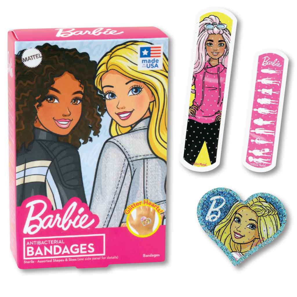 Barbie & Glitter Hearts Bandages