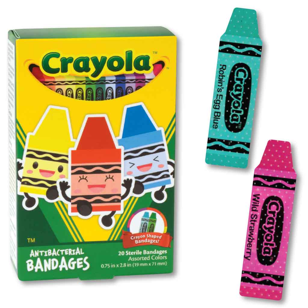 Crayola Crayon Shapes Bandages