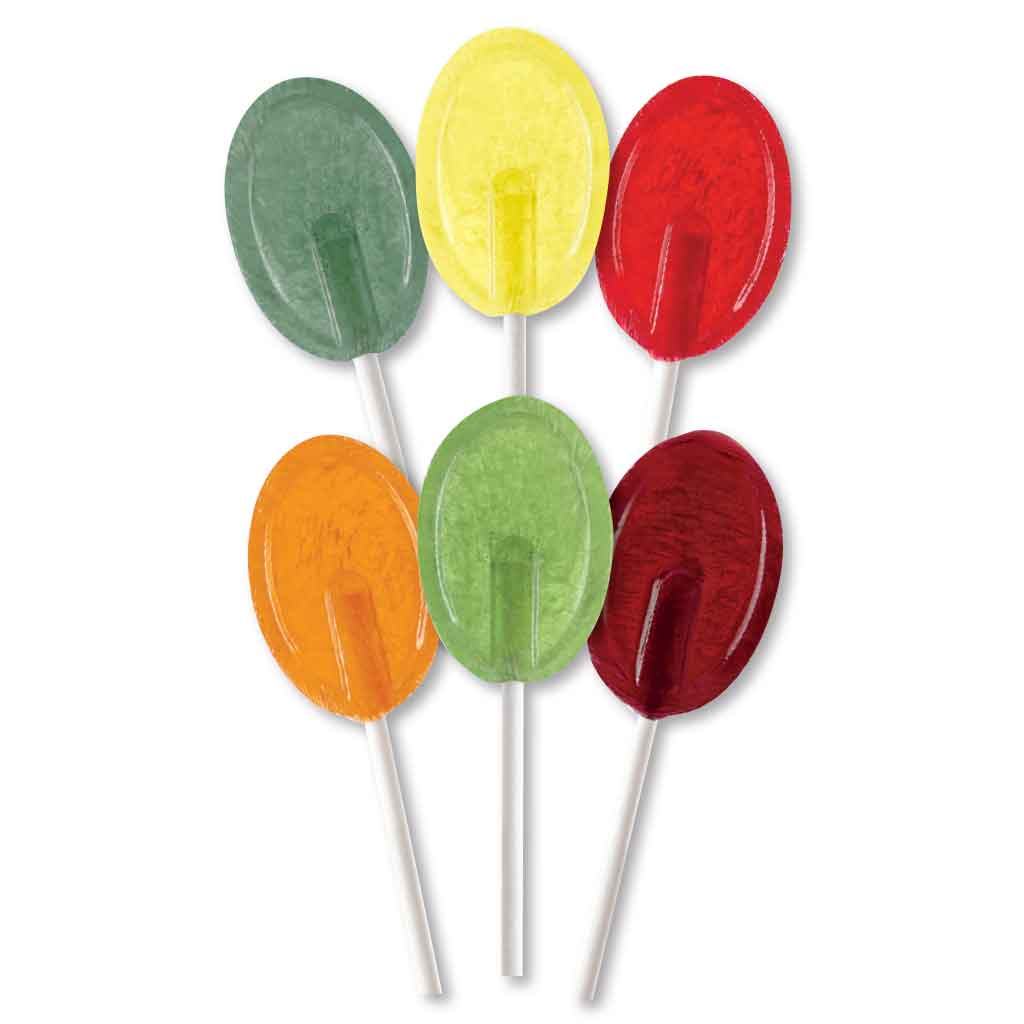 Dr. John's Candies Sugarless Fruit Lollipops