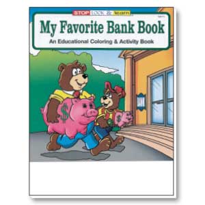 My Favorite Bank Coloring Books