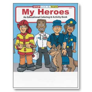 My Heroes Coloring Books