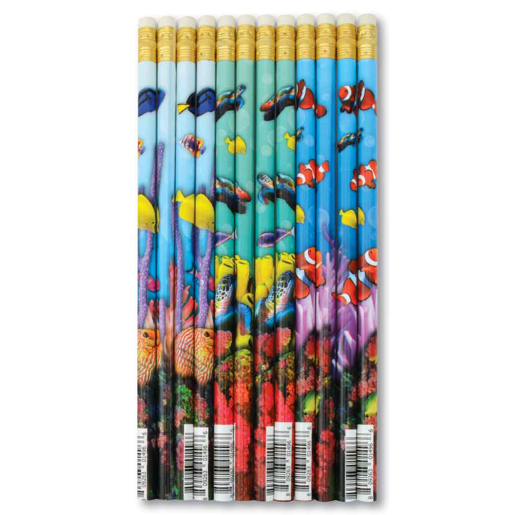 Ocean Life Pencils