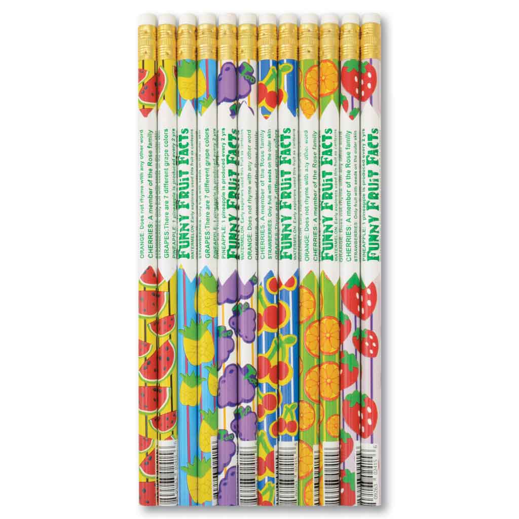 Fruit Facts Pencils