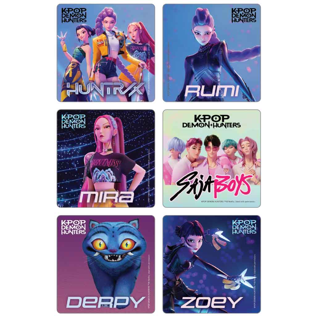 KPop Demon Hunters Stickers
