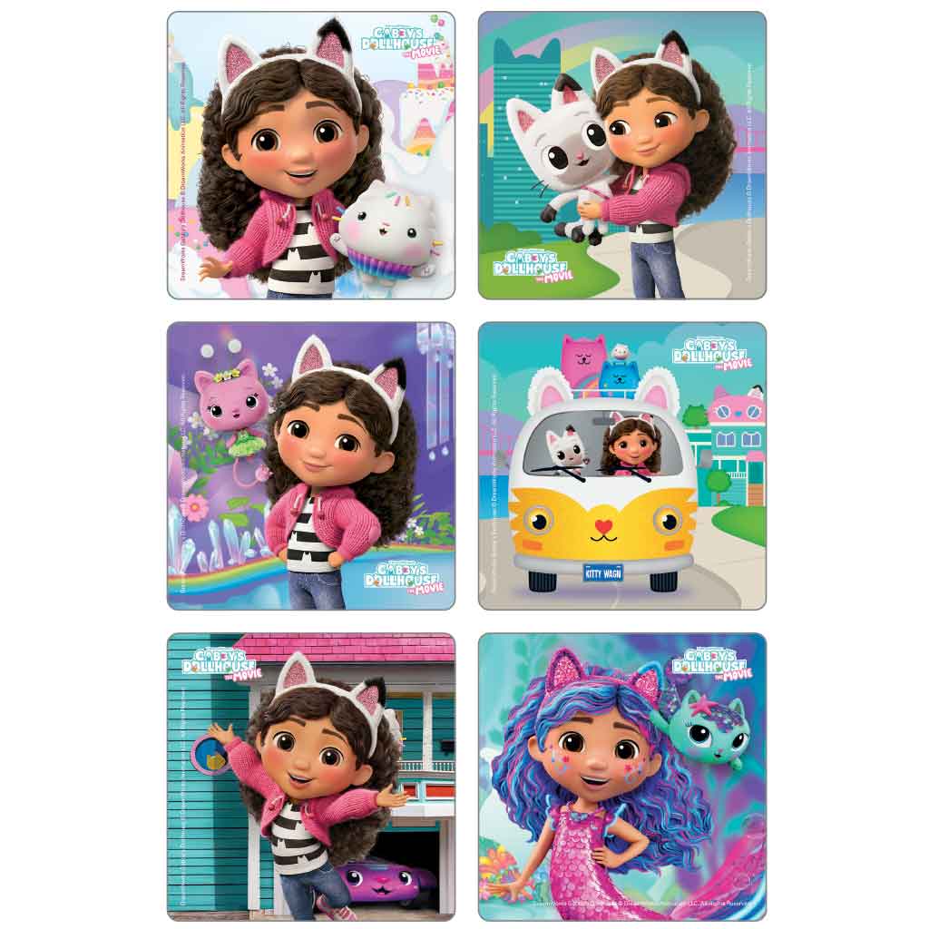 Gabby's Dollhouse: The Movie Stickers