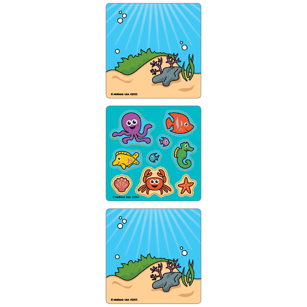 Under the Sea Make-A-Sticker™ Asst.