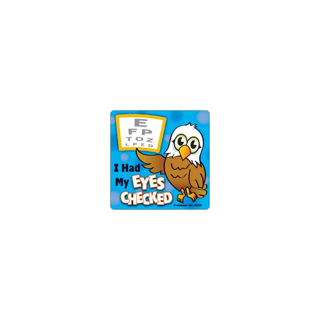 Eyes Checked-Eagle Stickers