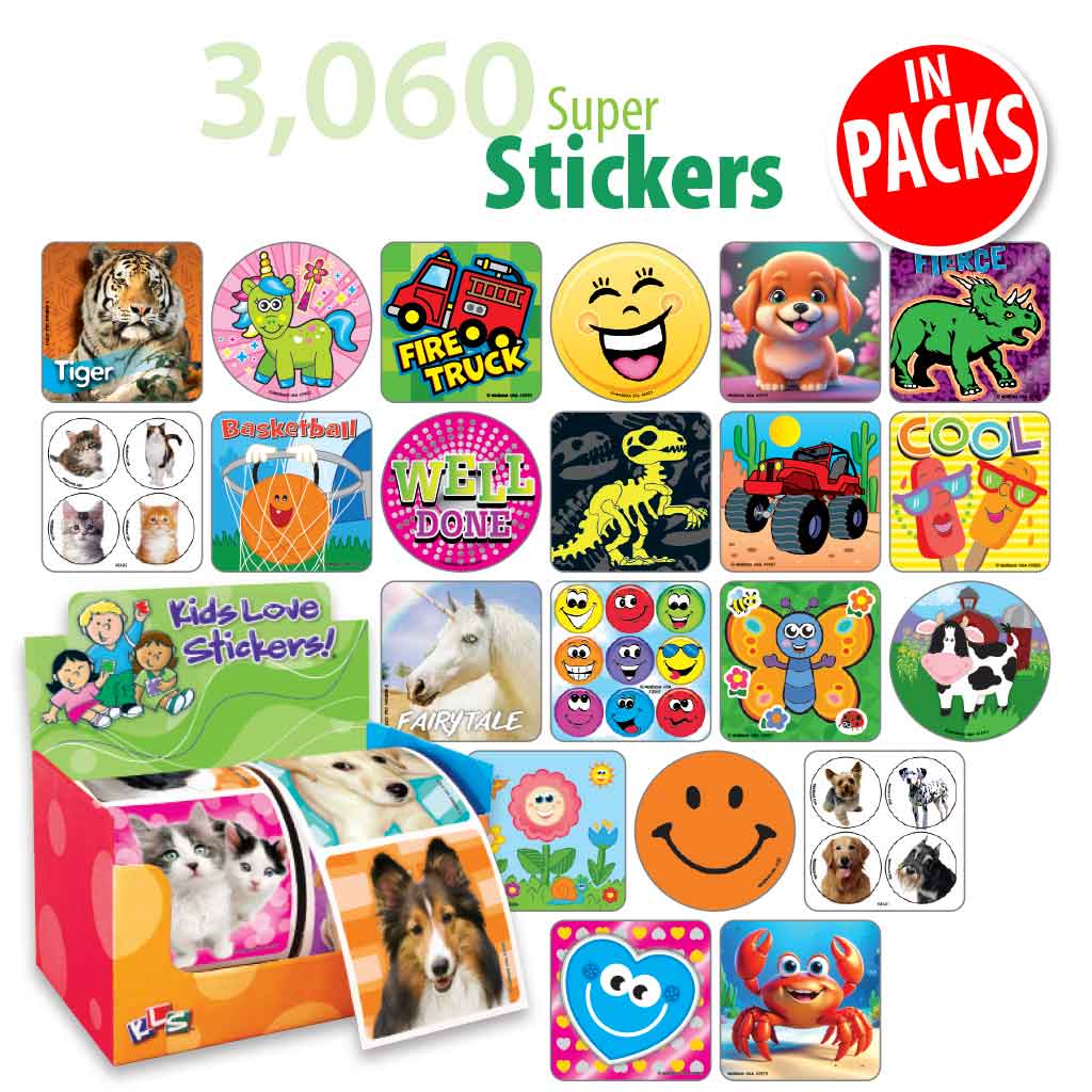 Super Sticker Sampler - Packs