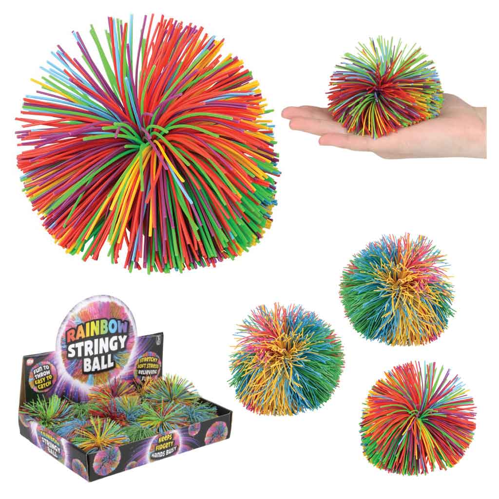 Rainbow Stringy Balls