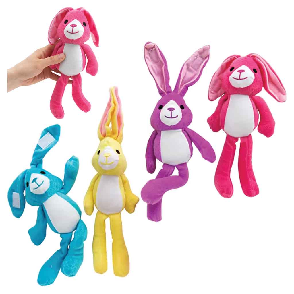 Plush Hanging Long Ear Bunnies